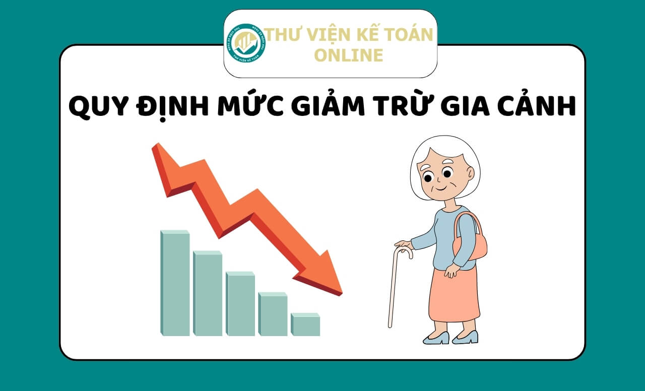 Quy định mức giảm trừ gia cảnh mới nhất